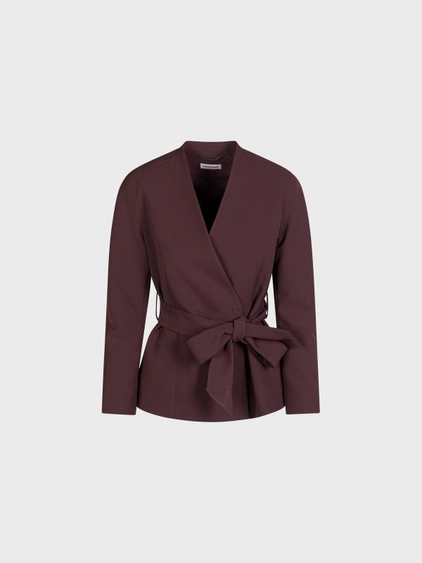 Blazer In Crepe