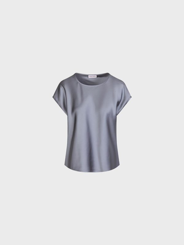 T-Shirt In Doppio Raso