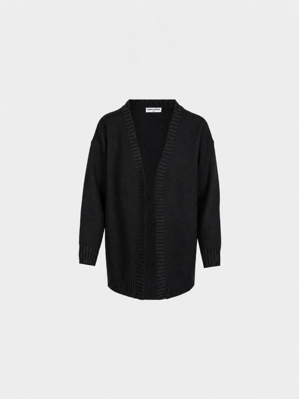 Cardigan Basic In Maglia