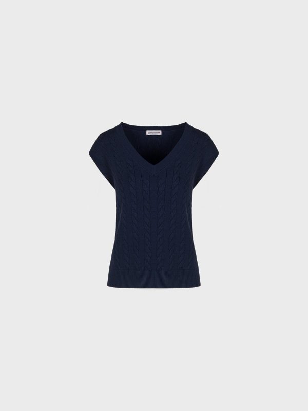 Gilet In Maglia
