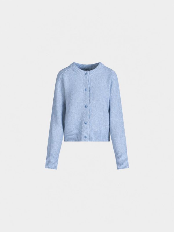 Cardigan In Filo Fantasia