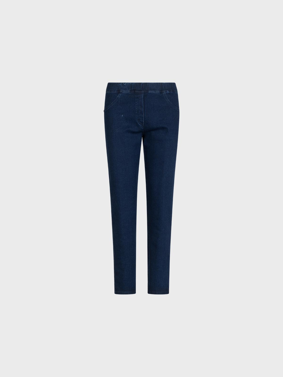 Pantalone In Fake Denim