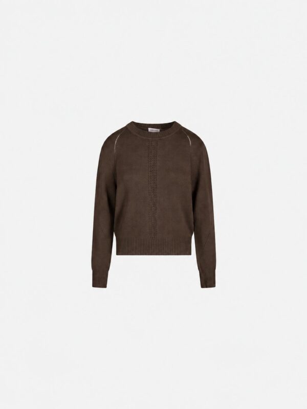 Maglia Con Micro Paillettes