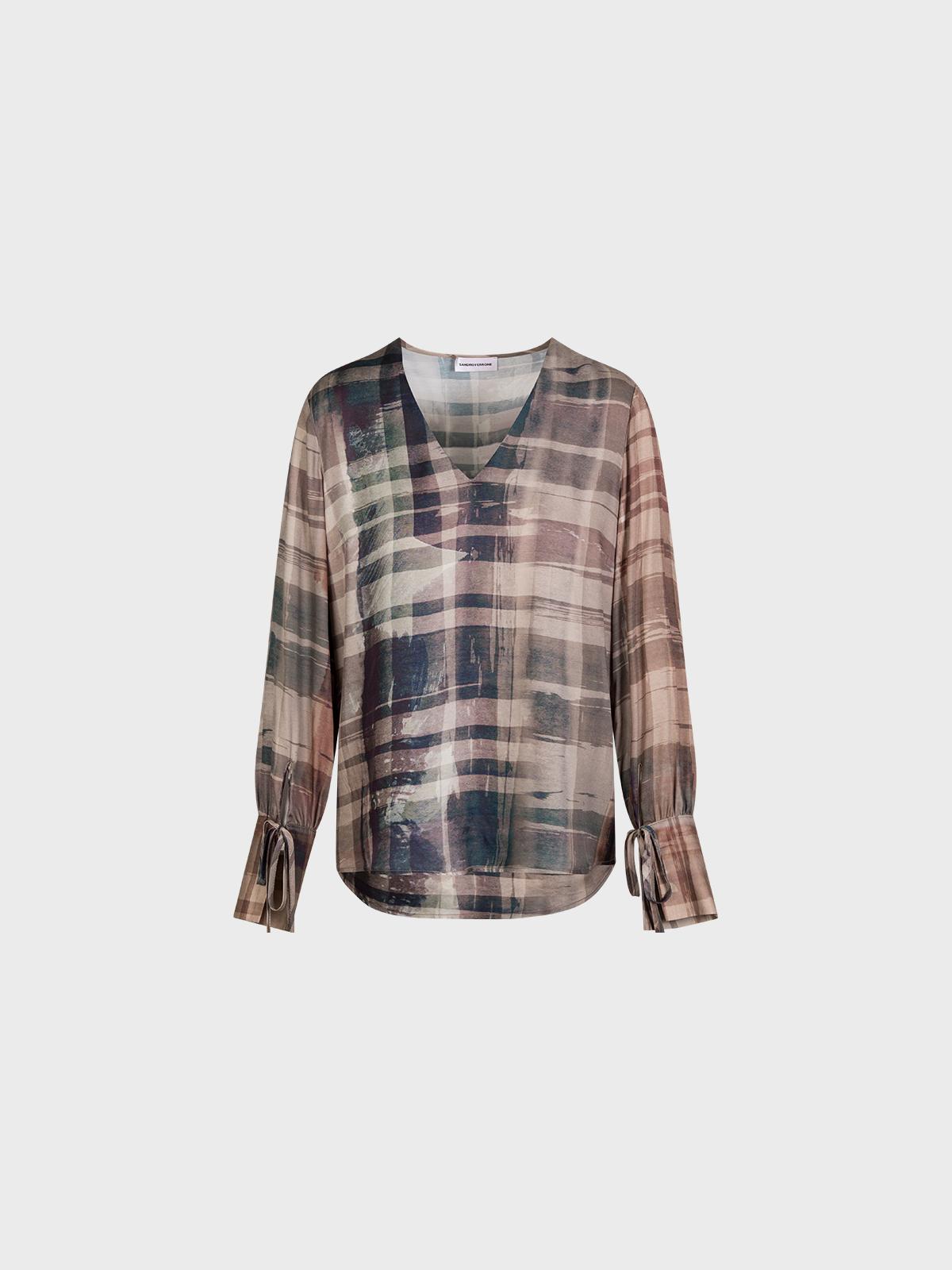 Blusa In Viscosa Stampata