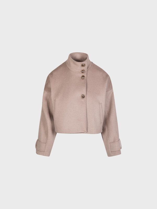 Cappotto In Misto Lana