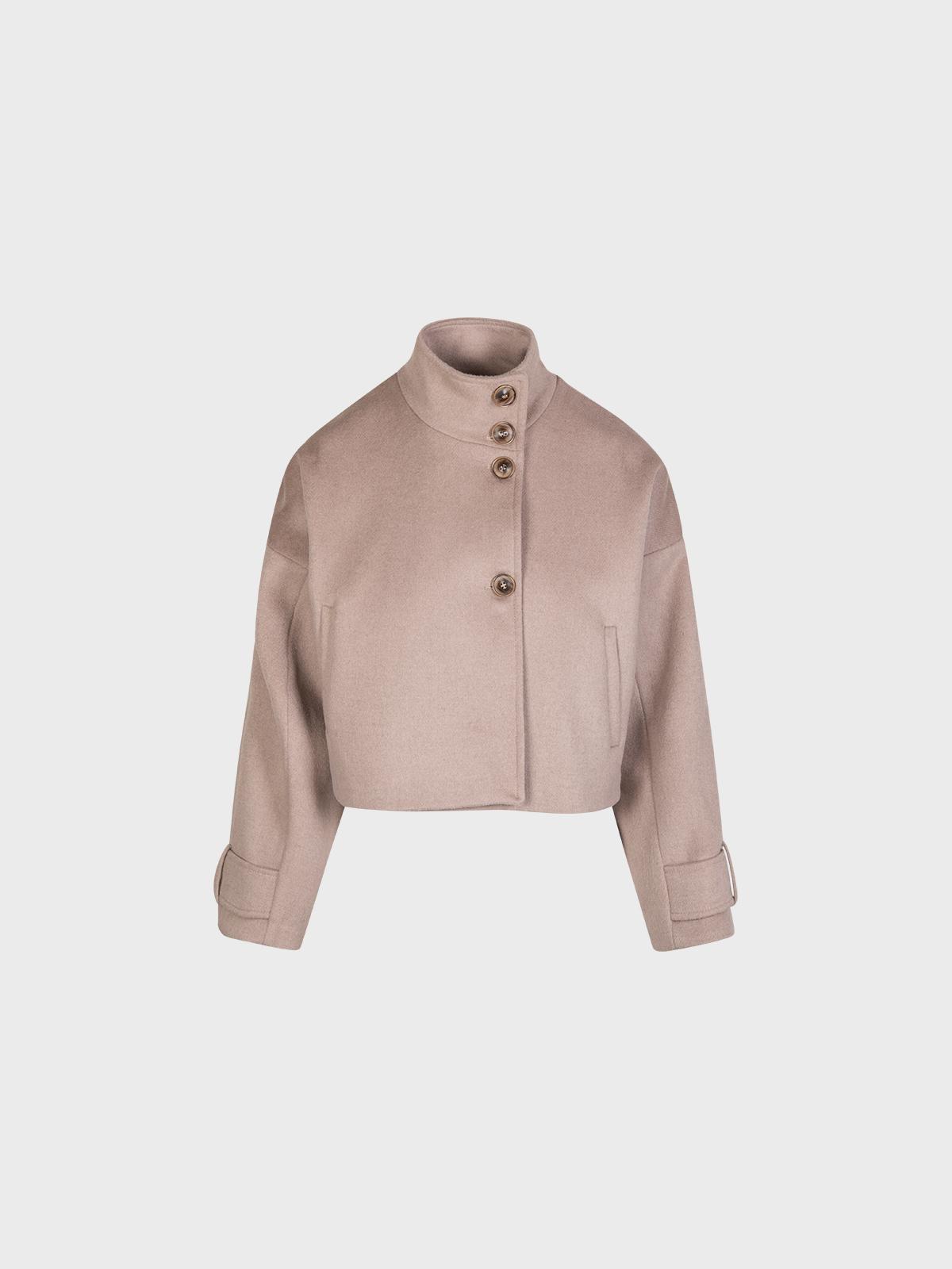 Cappotto In Misto Lana