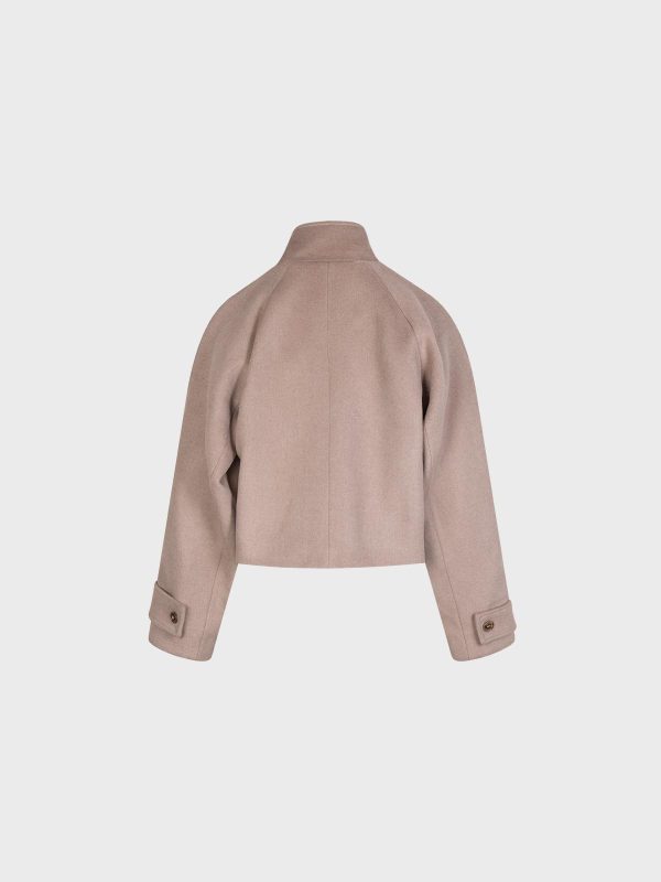 Cappotto In Misto Lana