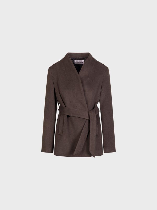 Cappotto Corto Cinturato