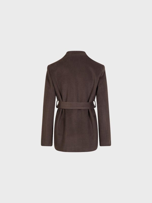 Cappotto Corto Cinturato